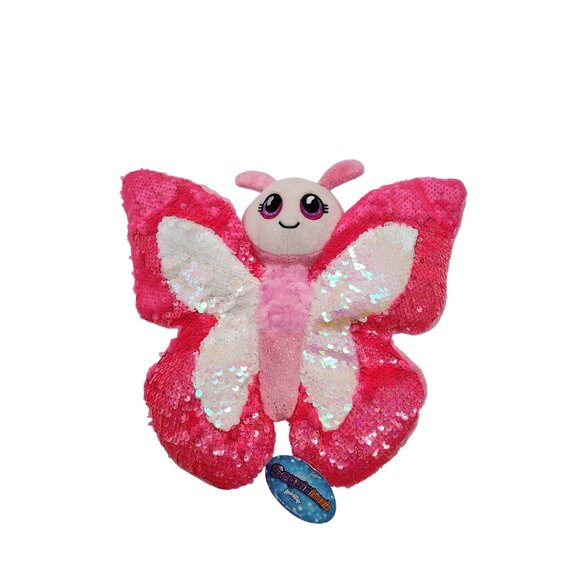 Adventure Planet Sequinimals Plush butterfly - Picture 1 of 3